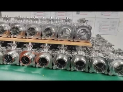 2weg 3pc PTFE volledig ingekapseld hoogplatform kogelventil