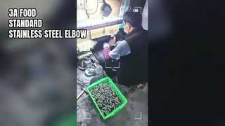 ROESTVRIJ STALEN ELLEBOOG 3A VOEDSELSTANDAARD