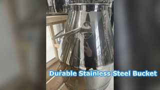 Roestvrijstalen melkemmer 20-98L Food Grade