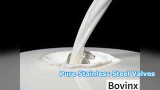 Bovinx RVS ventielen voor zuiverheid