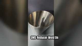 304 roestvrijstalen reducer van voedingskwaliteit