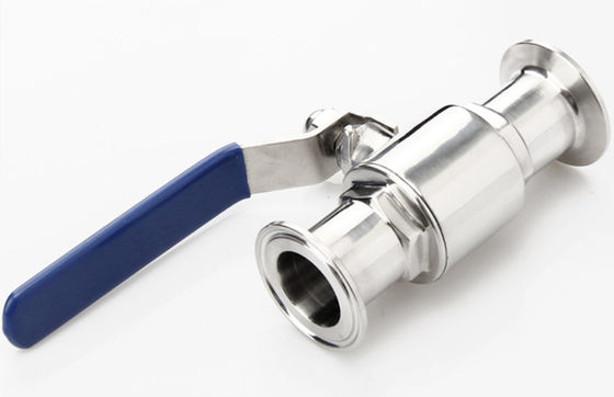 Goede prijs. S/S 304 /316 Handmatig Tri Clamp Ball Valve, SS304 Tweeweg roestvrijstalen balklep online