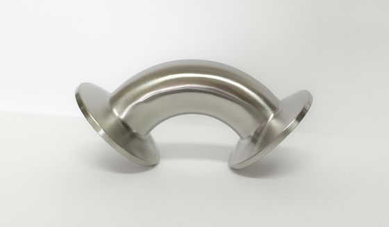Goede prijs. ODM 304 roestvrijstalen buisbevestigingen 90 graden Tri Clamp Elbow online