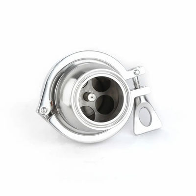 Goede prijs. Niet-terugkeerbare 304 roestvrijstalen buisbevestigingen Tri Clamp Check Valve Algemeen online