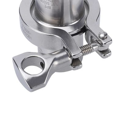 Goede prijs. SS316L Pipe Fitting Connector 1,5 inch Quick Installation BPE Tri Clamp Ferrule Pipe Fitting online