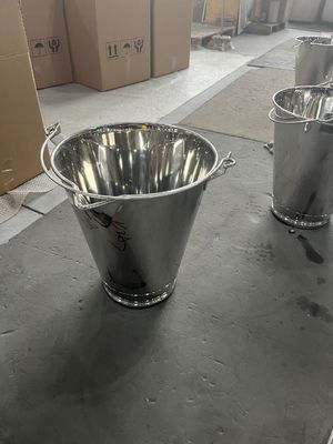 Goede prijs. 20L roestvrij staal melk emmer met trekhandvat 316L Satt afwerking online